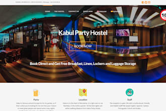 develop hotel booking website rental hotel website airbnb website