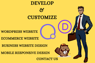 build develop custom wordpress website with oxygen 6 builder divi beaver builder