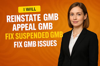 reinstate gmb, appeal gmb, fix suspended gmb and fix gmb