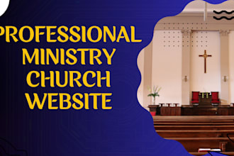 build responsive church website, ministry website