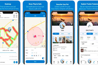 develop tracking app, ev charging app, gps tracking app, vpn app geolocation app