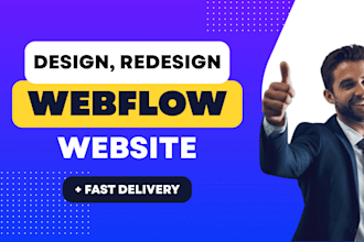 design, redesign, clone, fix webflow, figma to webflow, webflow expert