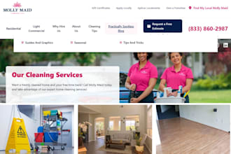 redesign car wash, auto detailing rental dealership automotive handyman website