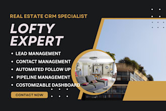 setup lofty crm lofty automation lofty workflow lofty integration idx website