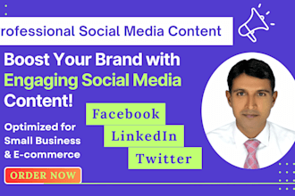 create engaging social media content for small business and e commerce