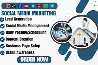 be your church ministry social media manager christian nonprofit content creator