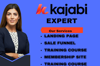 kajabi landing page sale funnel training manual membership site training course