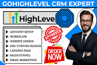 do gohighlevel custom sales funnel ghl header footer website landing page
