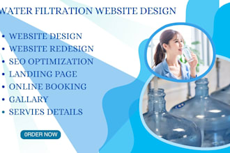 design water filtration water damage water restoration water treatment website