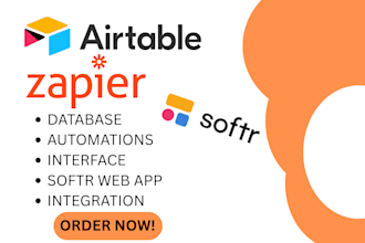 build airtable workflows and automations with zapier, softr, and slack