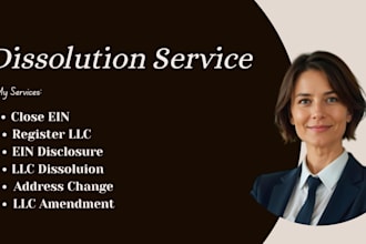 close, terminate, file dissolution, your USA corporation llc