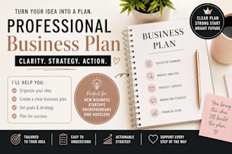 help turn your business idea into a real business plan