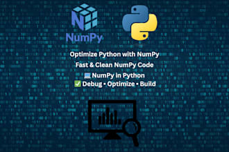 analyze data with help the of numpy