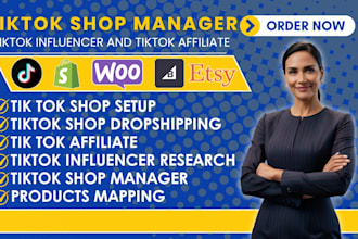 do tik tok shop setup tiktok shop dropshipping and tik tok affiliate manage
