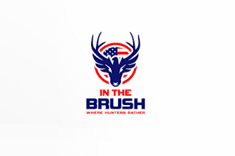 create revolutionary future hunting outdoors logo