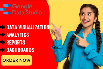 create google data studio dashboards reports analytics data visualization