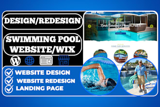 build and rebuild swimming pool website pool construction pool contractor websit
