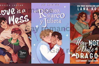 illustrate gay romance ebook cover dark romance young adult lgbtq