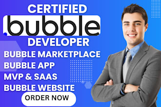 be your bubble developer app bubble io website bubble io marketplace mvp saas
