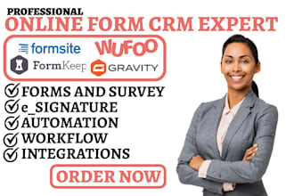 design formkeep  integration formsite survey gravity forms wufoo questionnaire