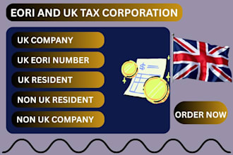 do UK company registration, vat registration, eori