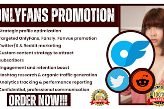 do onlyfans, fanvue and patreon page promotion, to boost organic website traffic