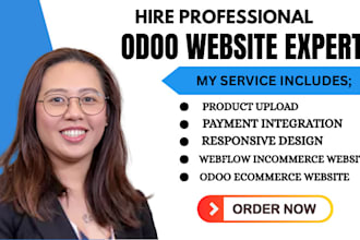 build and optimize your odoo website, ecommerce store, and custom module