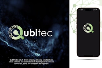 design a modern software, app, digital or tech logo