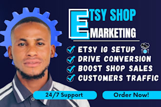 create manage an instagram brand page for etsy shop to drive trust and sales