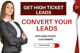 be your high ticket sales closer b2b sales lead pipeline sales representative