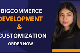 design or create bigcommerce online store shopify ecommerce website online shop