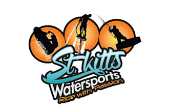 create unique water sports center logo