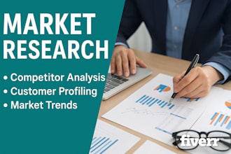 do professional market research and market analysis for your business