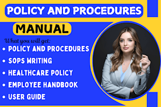 write policy and procedure manual for home care agency, prepare you for survey