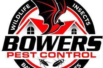 design creative pest control,weed control,pesticide and cleaning business logo