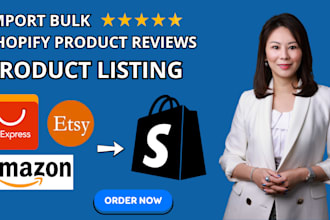 do shopify product listing, import bulk product reviews in your shopify store