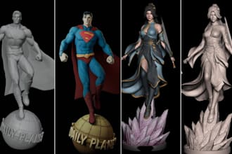 3d print hand paint and ship your custom models warhammer toys anime characters