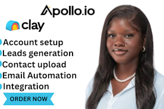 setup clay com, workflow apollo io, hubspot, enrichment