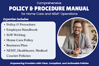 write home care, policy and procedure manual employee handbook for your business