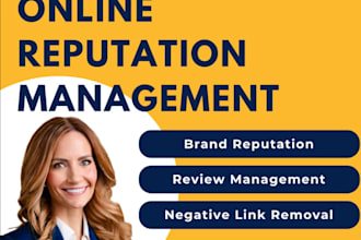 do best ORM service online reputation management for individuals and brands