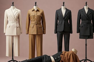 do fashion apparel and product ai photography with realistic ai model