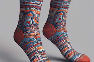 design unique socks design for your brand