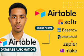 do airtable softr client portal airtable database design softr io baserow nocodb
