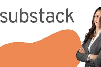 setup substack account, substack newsletter, email template design