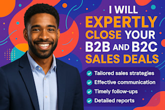 be sales closer sales representative sales leads business development