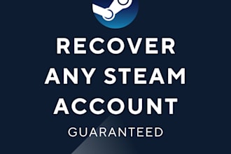 recover your hacked or locked steam account guaranteed