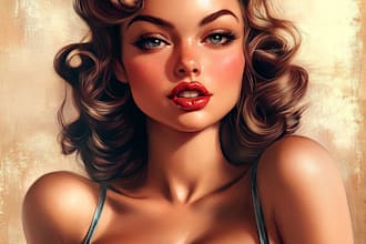 do hote cute and sexy vintage pin up pinup girl