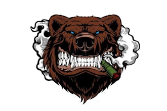 design amazing super cannabis dispensary logo