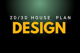 draft your house plan using autocad 2d and 3d architectural floor plans