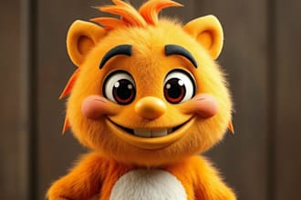 draw an amusing cartoon character or mascot